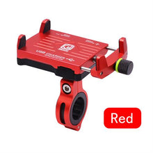 Load image into Gallery viewer, WUPP Motorcycle Phone Holder With USB Power Charger for 4.5-6.2"Moto equipment  Motorbike Mountain Bike Holder Moto Accessories